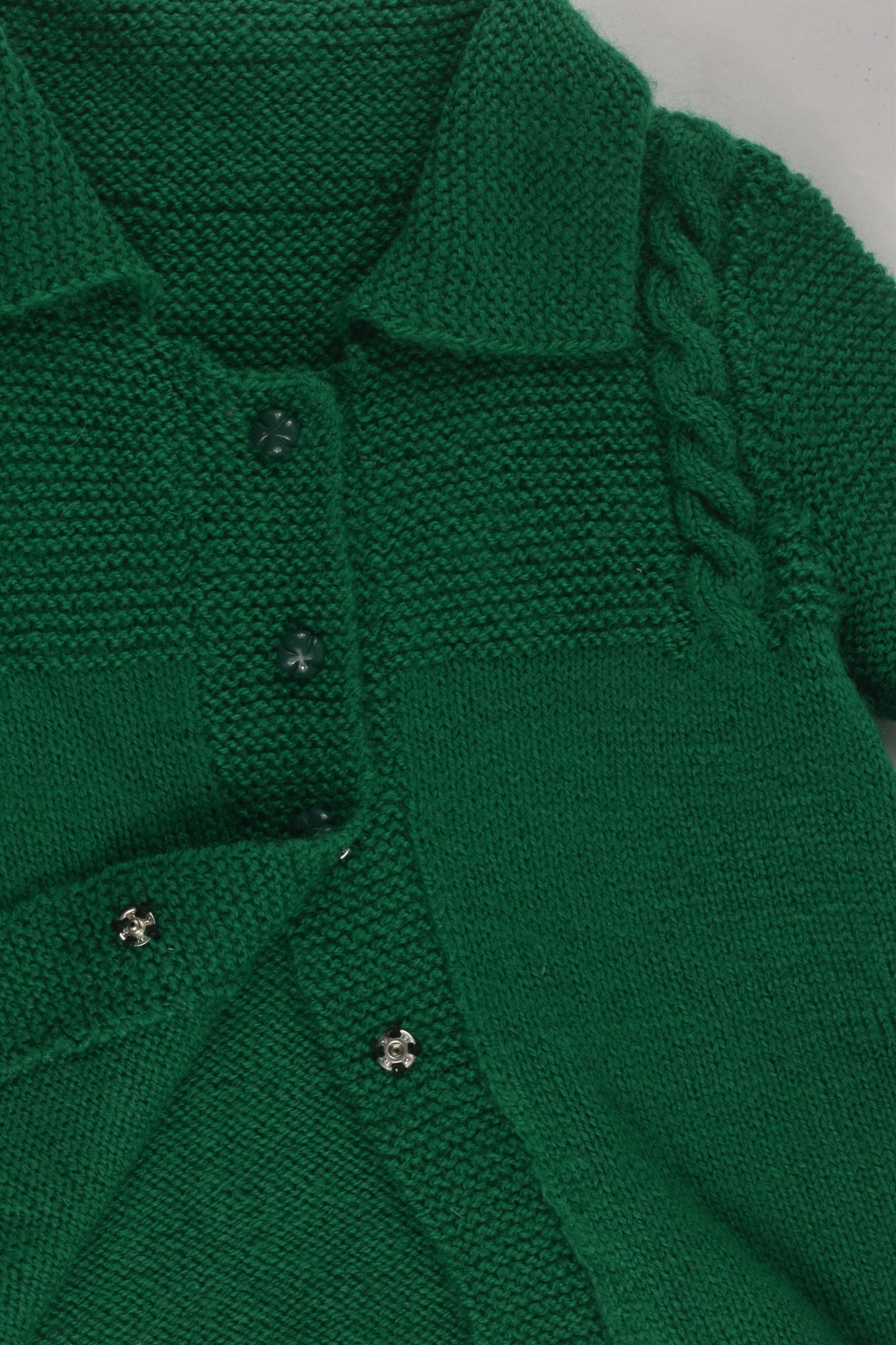 Handmade Size approx 2-3 Knit Cardigan