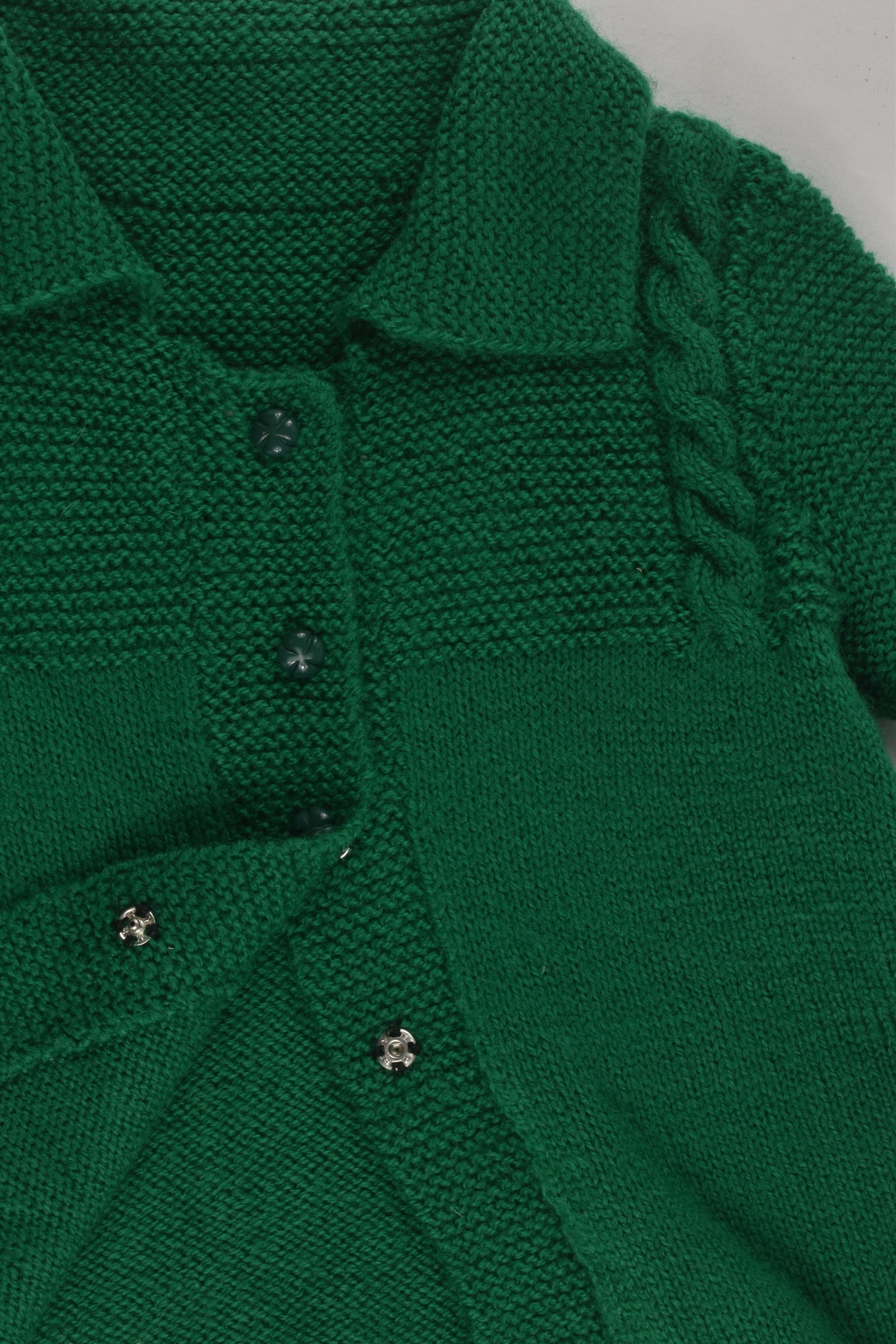 Handmade Size approx 2-3 Knit Cardigan