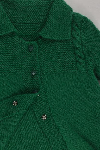 Handmade Size approx 2-3 Knit Cardigan