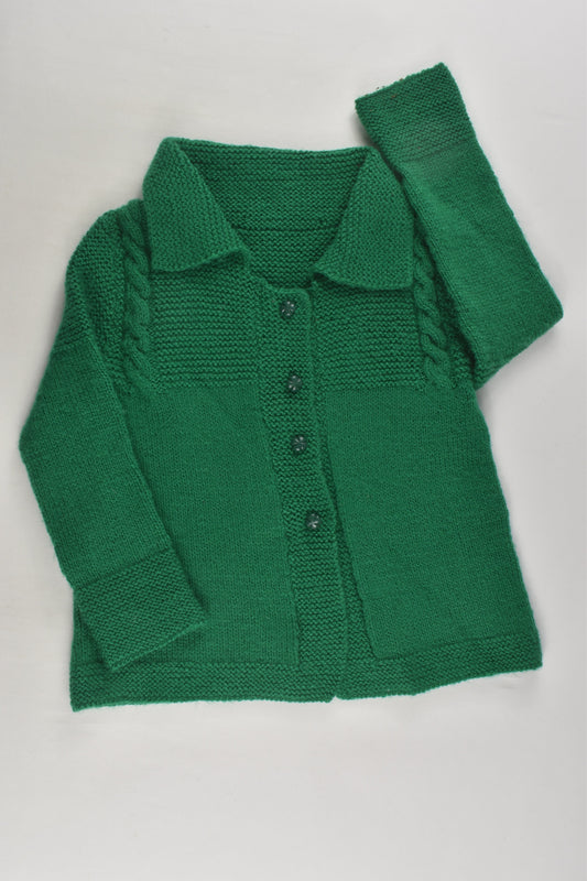 Handmade Size approx 2-3 Knit Cardigan