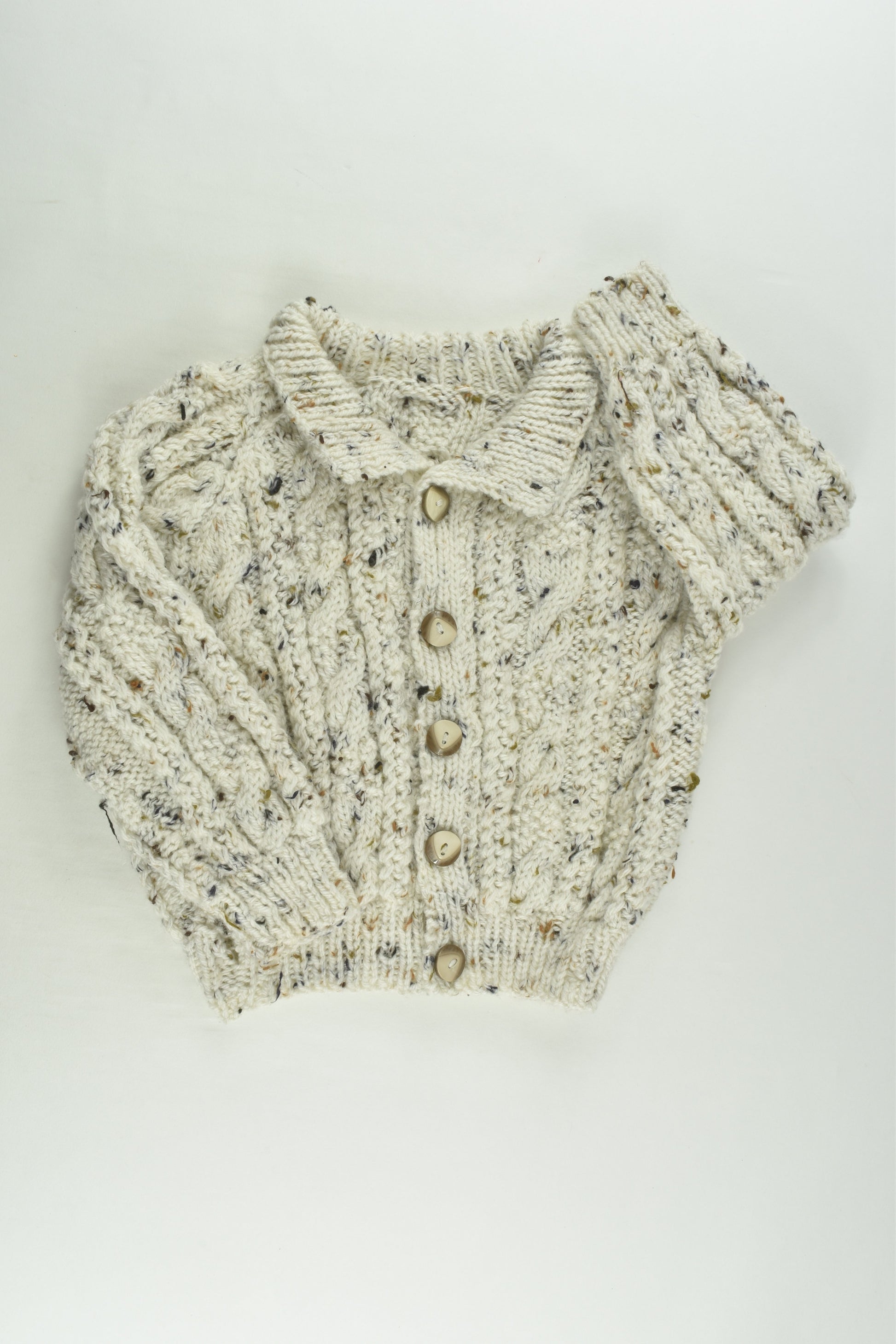 Handmade Size approx 2-3 Knit Cardigan
