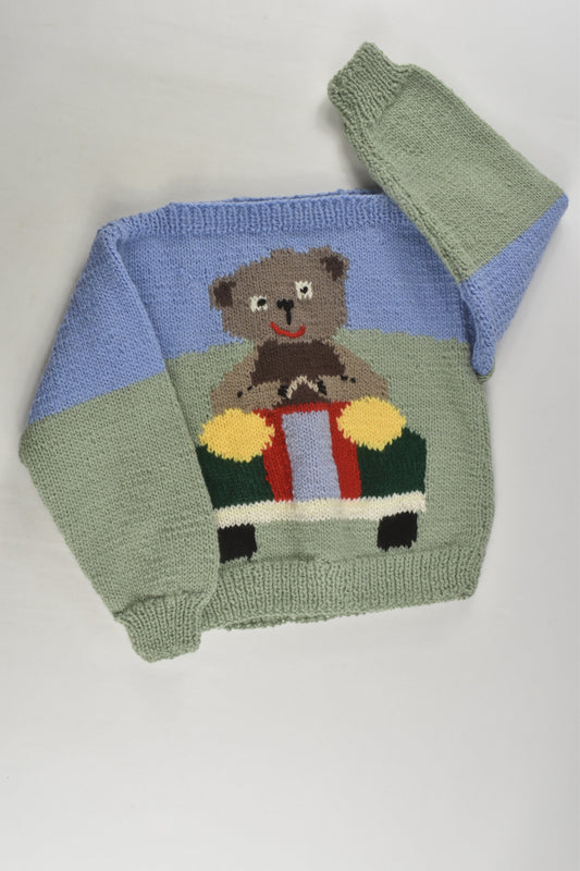Handmade Size approx 2-3 Knit Jumper