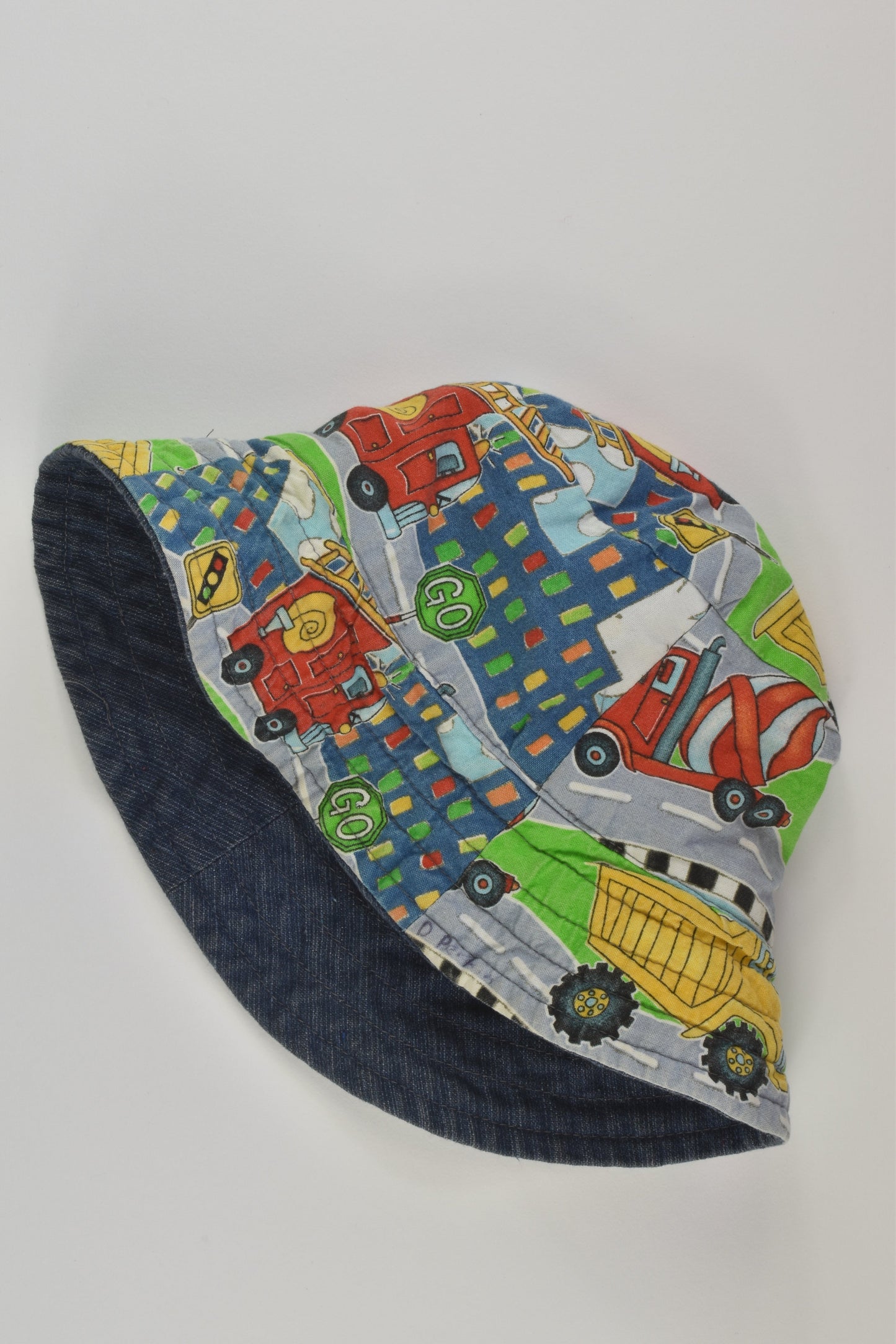Handmade Size approx 2-5 Reversible Hat