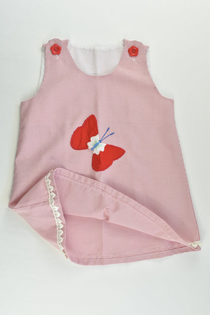 Handmade Size approx 2 Butterfly Dress