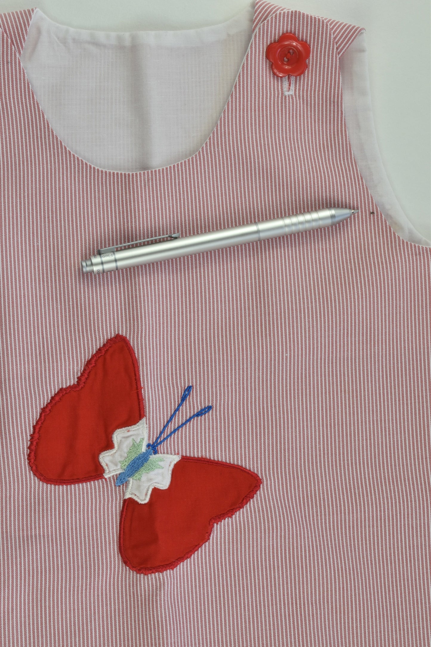 Handmade Size approx 2 Butterfly Dress