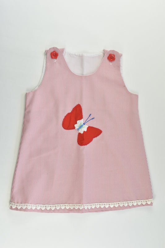 Handmade Size approx 2 Butterfly Dress