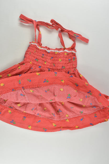 Handmade Size approx 2 Fruit Dress