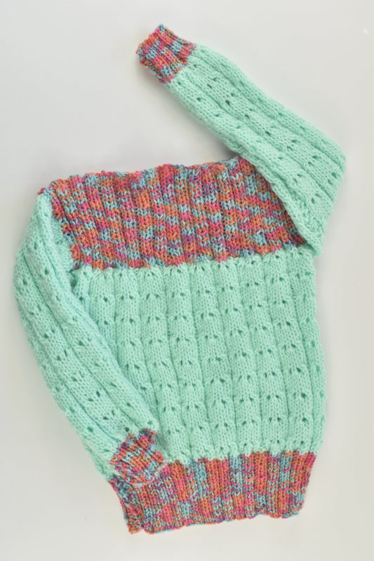 Handmade Size approx 2 Knit Jumper