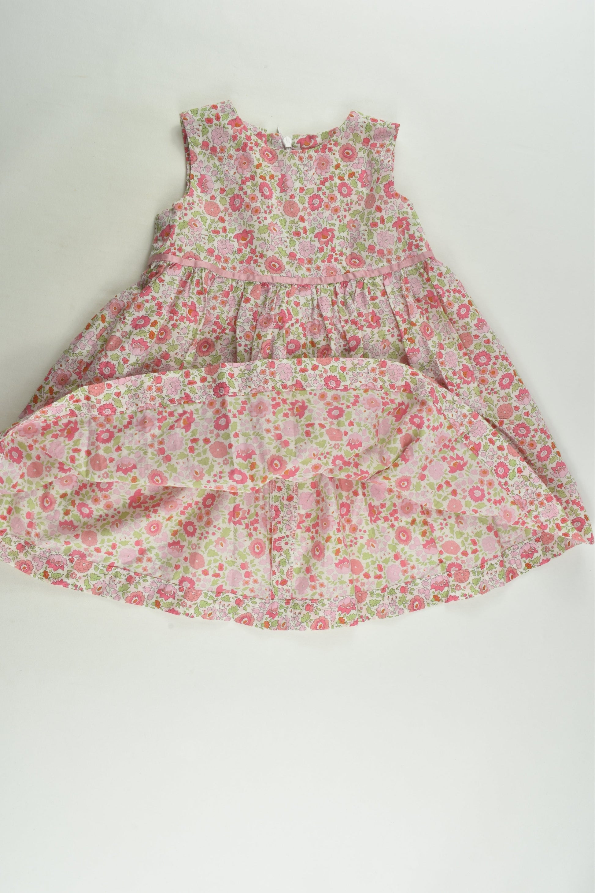 Handmade Size approx 2 Liberty Print Dress