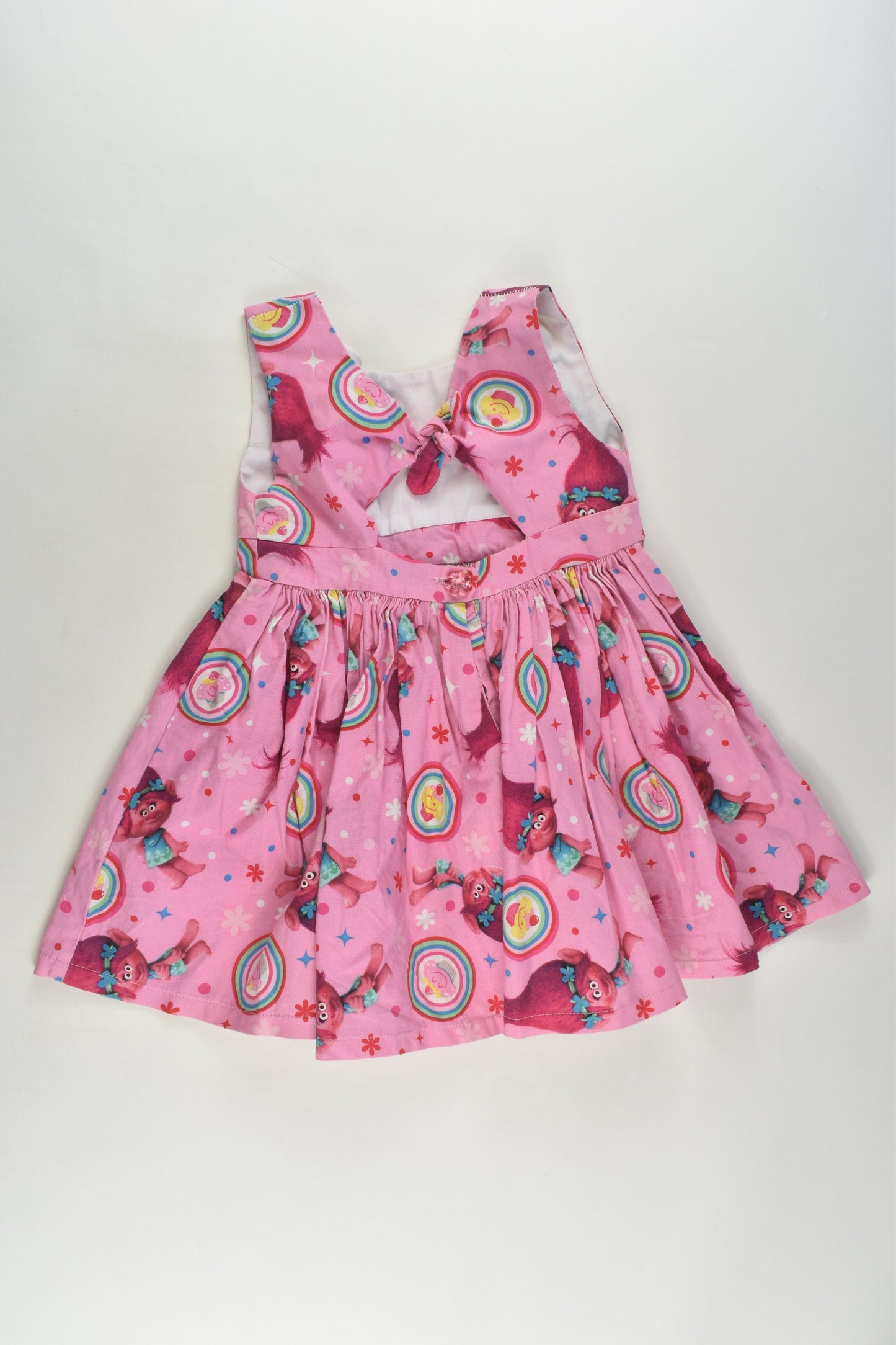 Handmade Size approx 2 Rainbow Trolls Dress