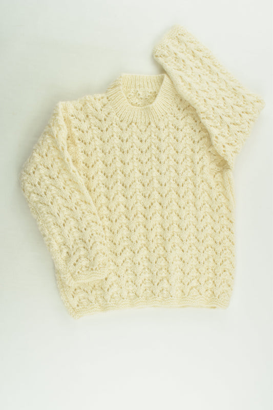 Handmade Size approx 3-4 Knit Jumper