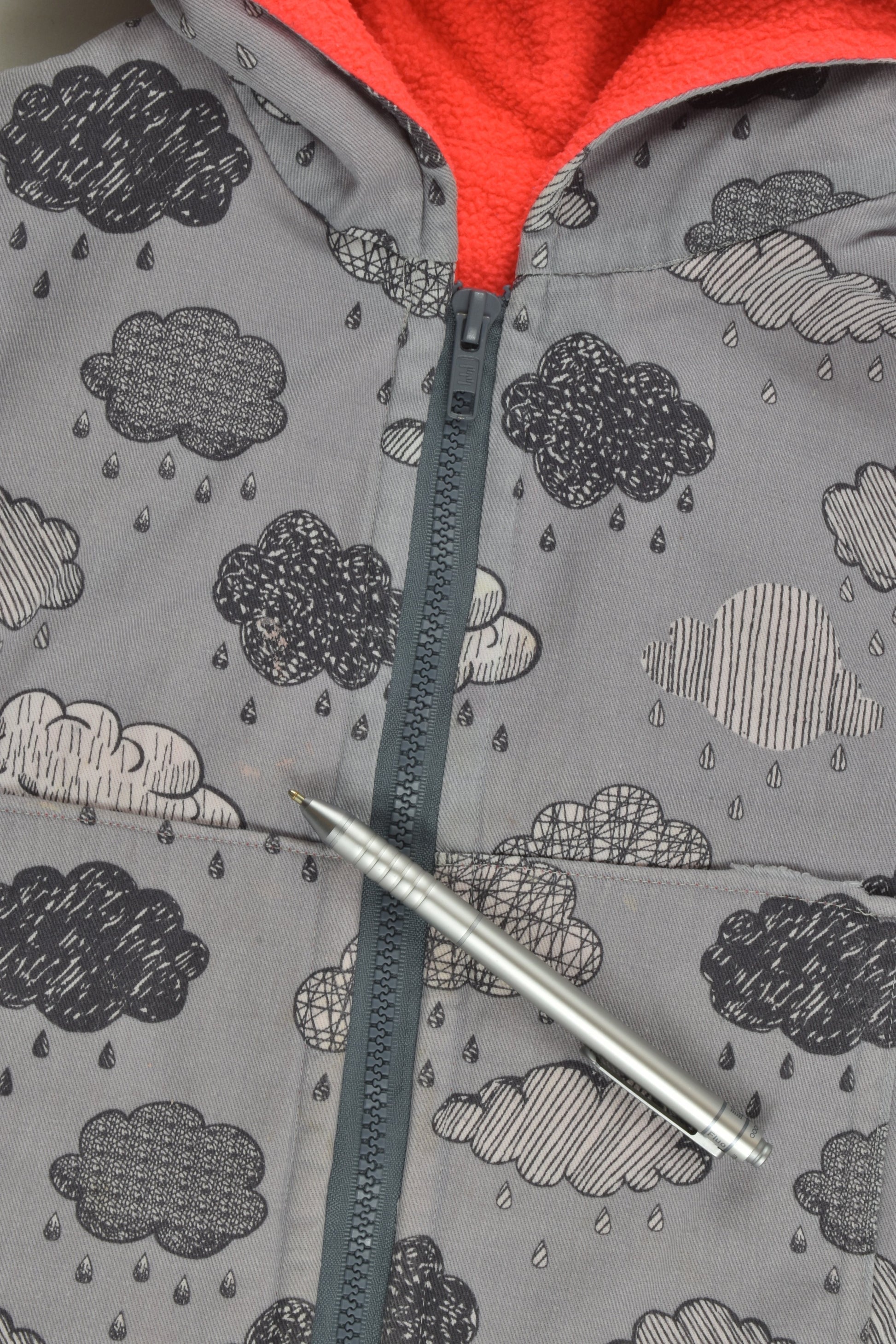 Handmade Size approx 3 Fleece Lined Vest