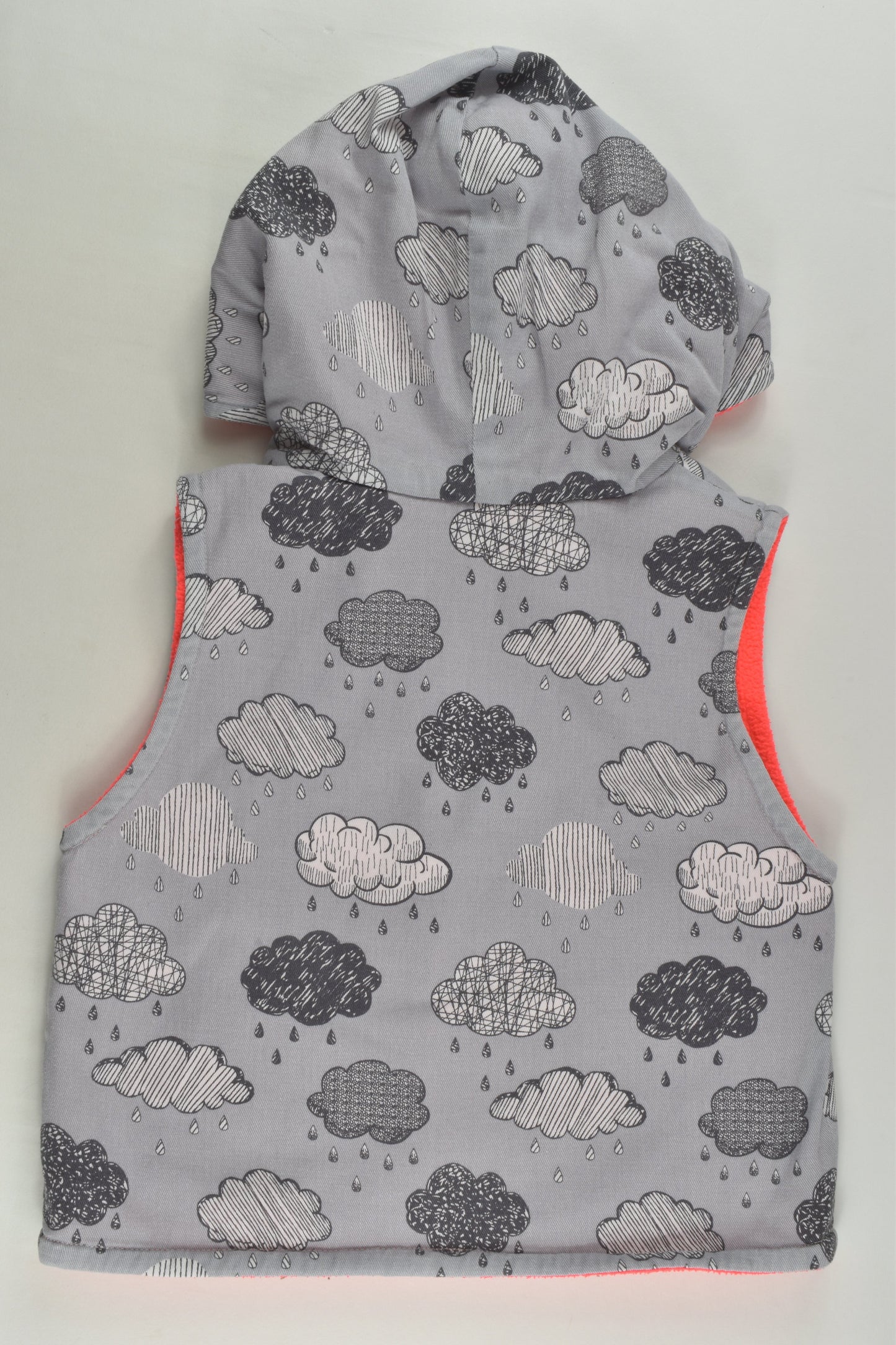 Handmade Size approx 3 Fleece Lined Vest