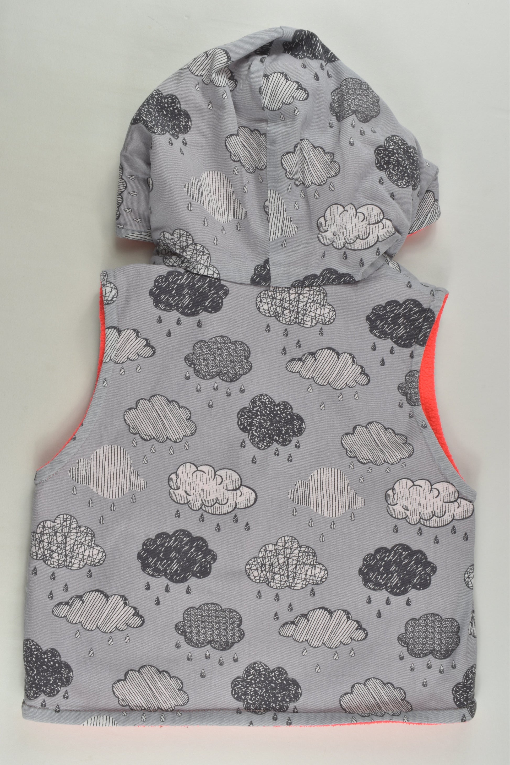 Handmade Size approx 3 Fleece Lined Vest