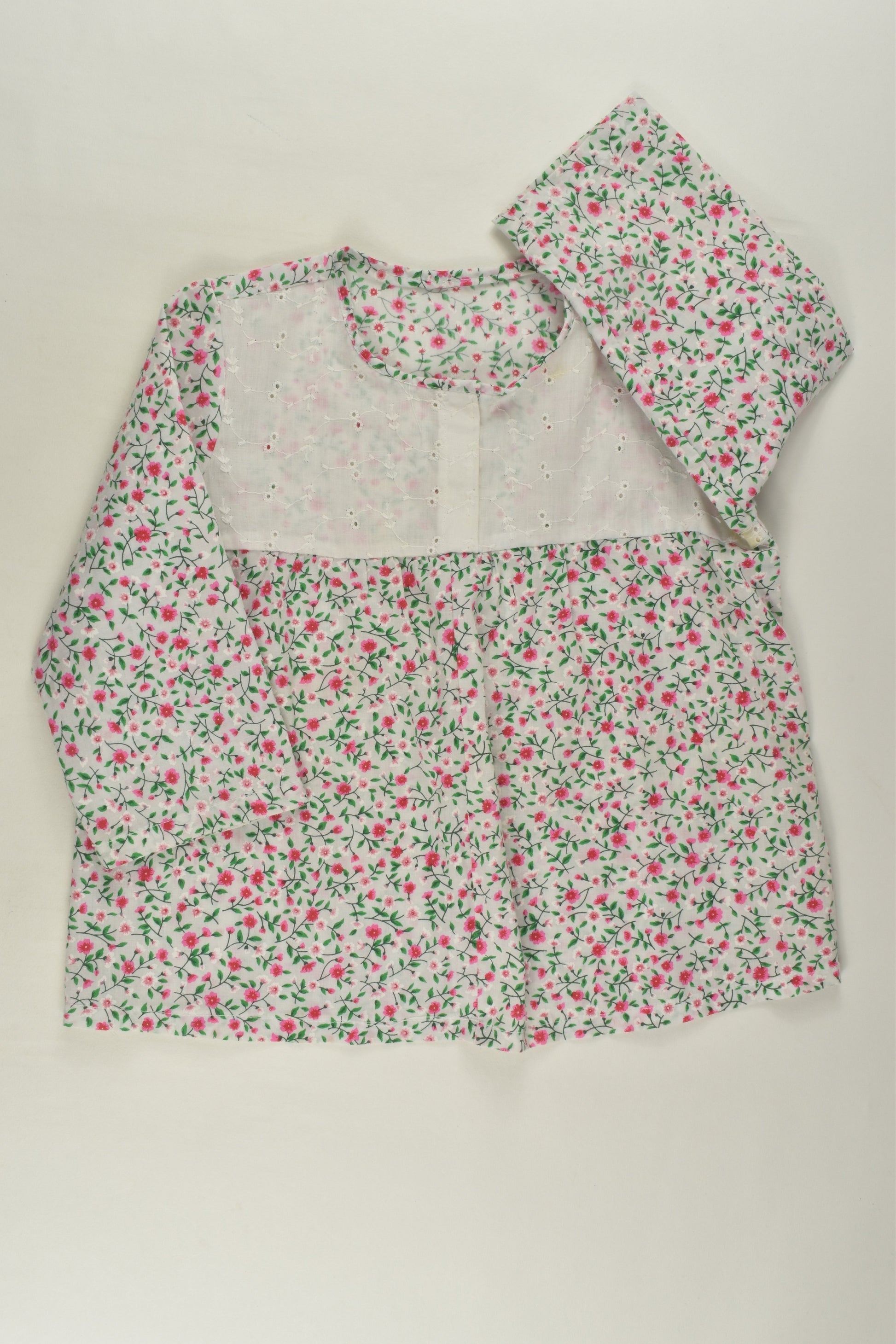 Handmade Size approx 3 Floral Blouse