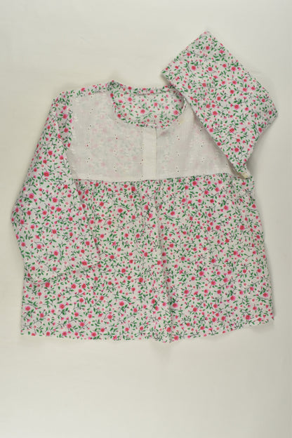 Handmade Size approx 3 Floral Blouse