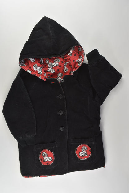 Handmade Size approx 3 Reversible Cord Jacket