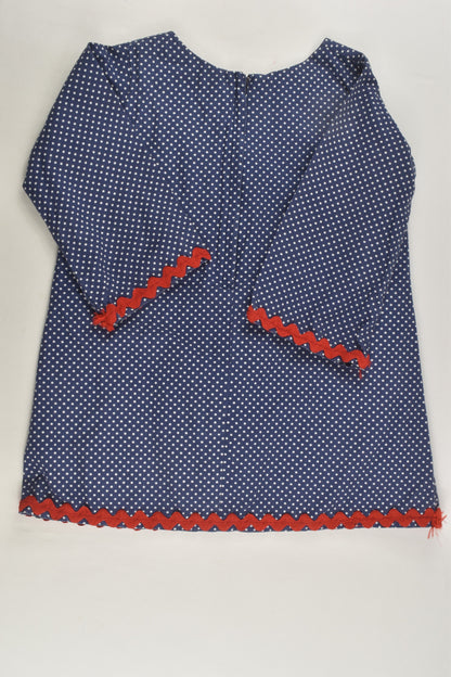 Handmade Size approx 3 Snowflakes Tunic