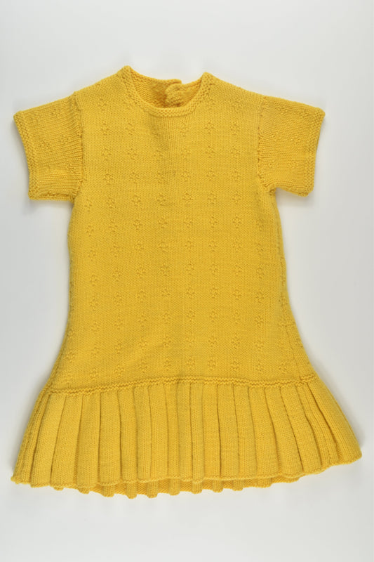 Handmade Size approx 4-5 Knit Dress