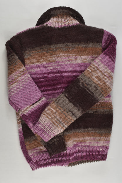 Handmade Size approx 4-5 Knitted Cardigan