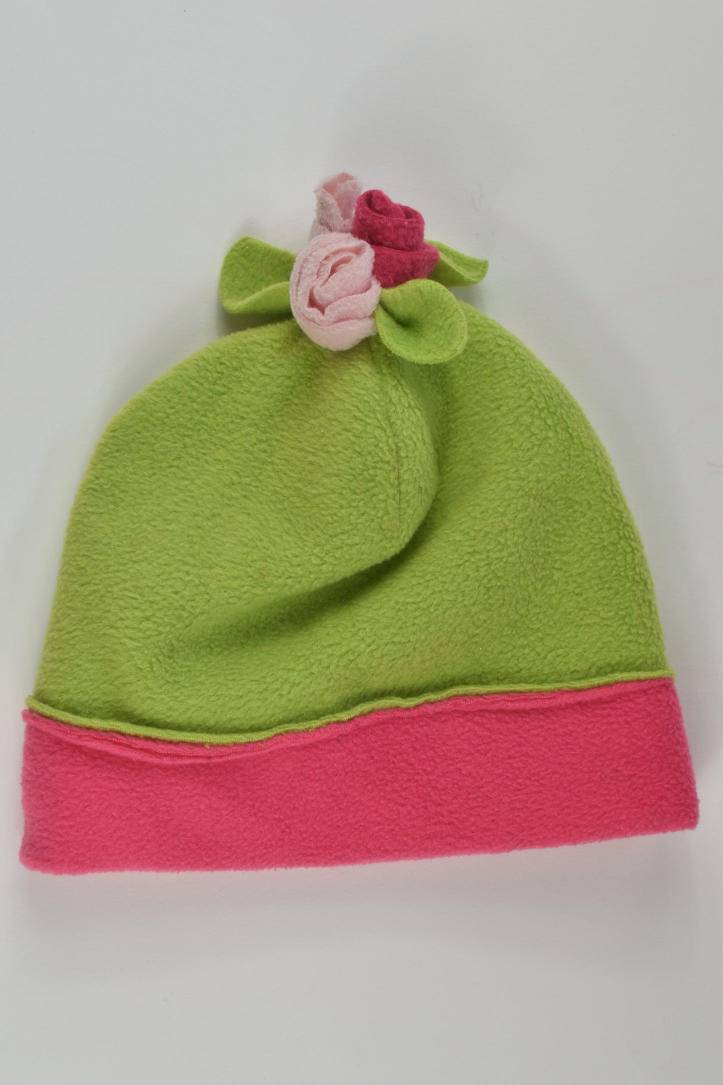 Handmade Size approx 4-6 Fleece Beanie