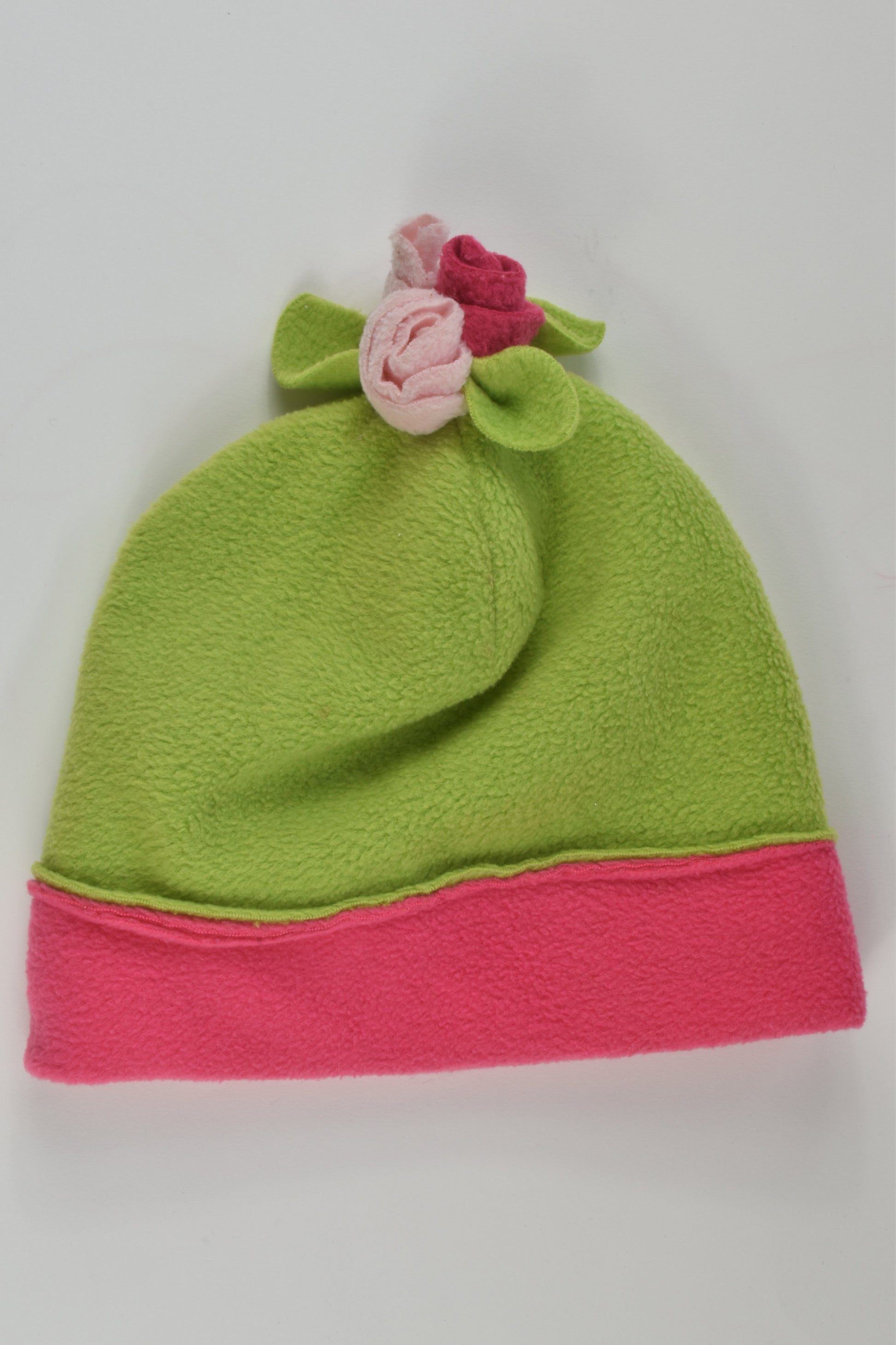 Handmade Size approx 4-6 Fleece Beanie