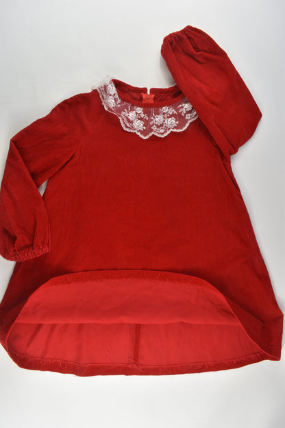 Handmade Size approx 4 Cord Dress