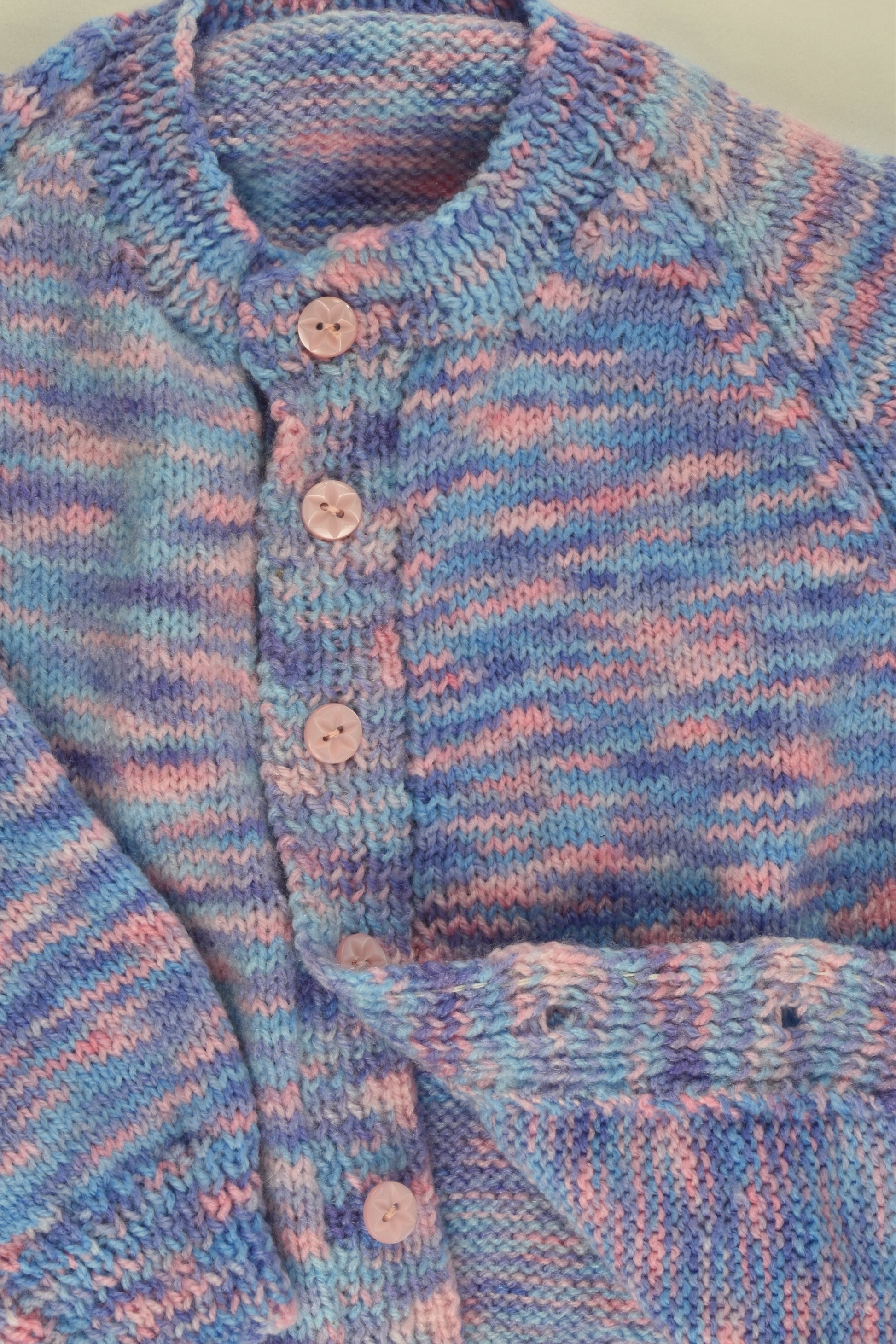 Handmade Size approx 4 Knit Cardigan