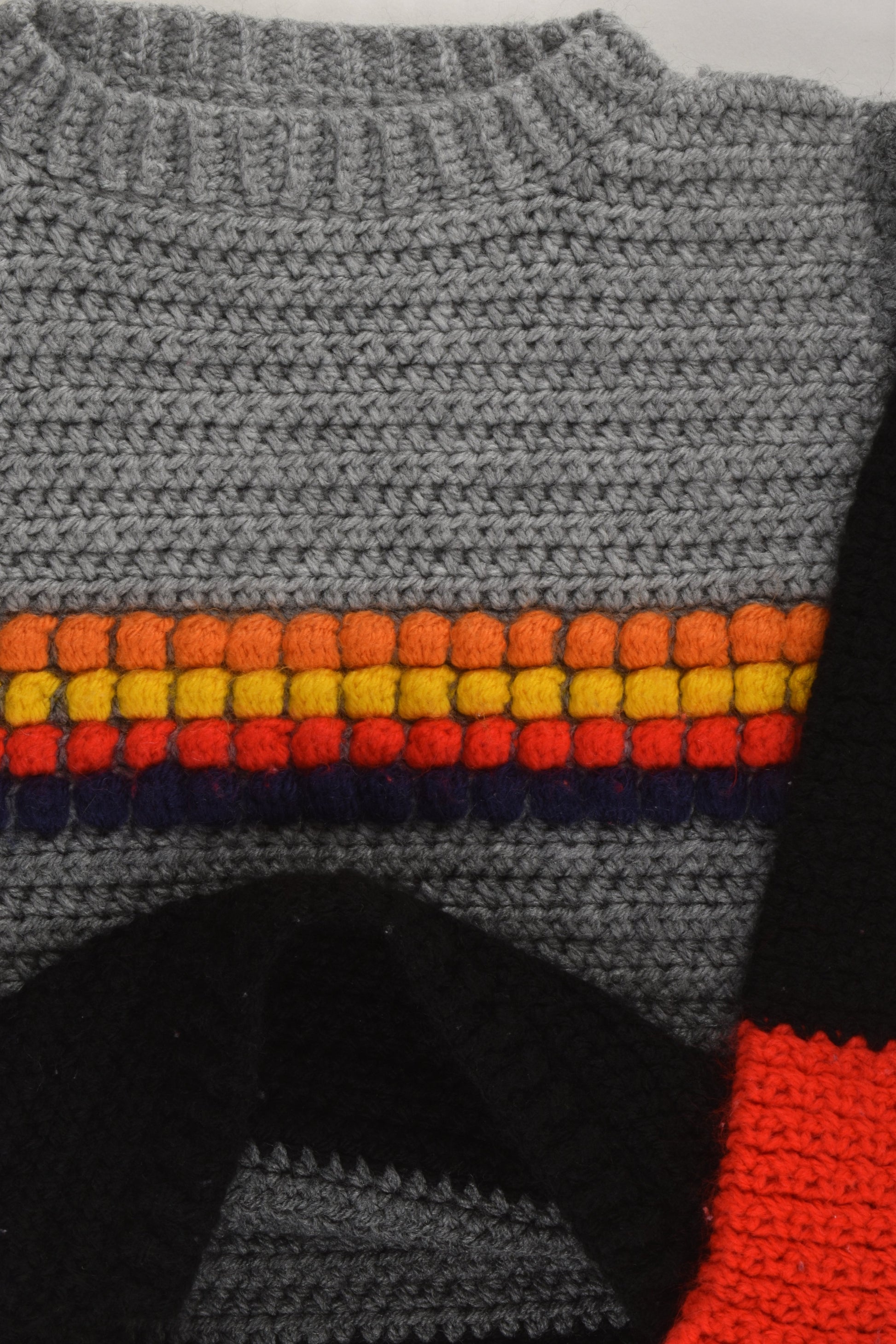 Handmade Size approx 4 Knit Jumper