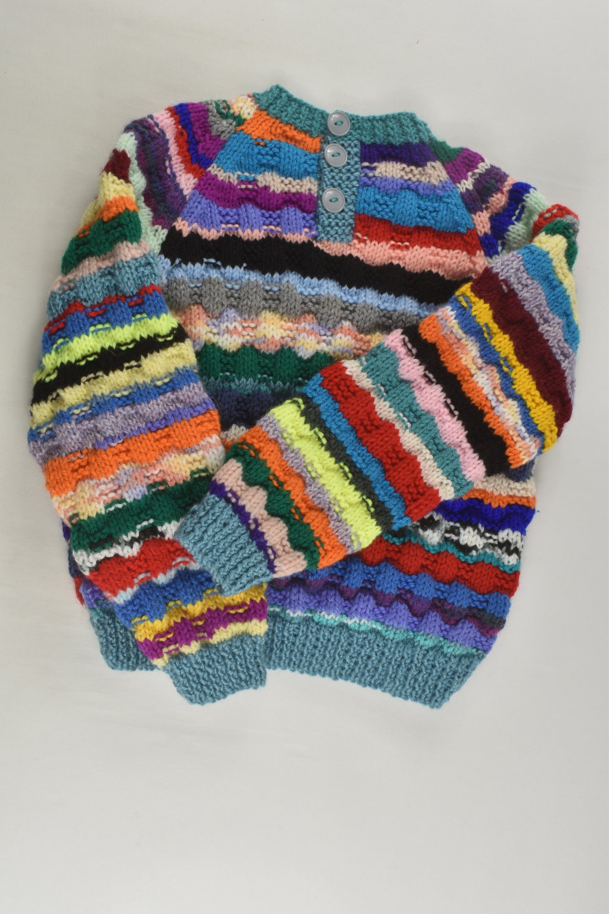 Handmade Size approx 4 Knit Jumper