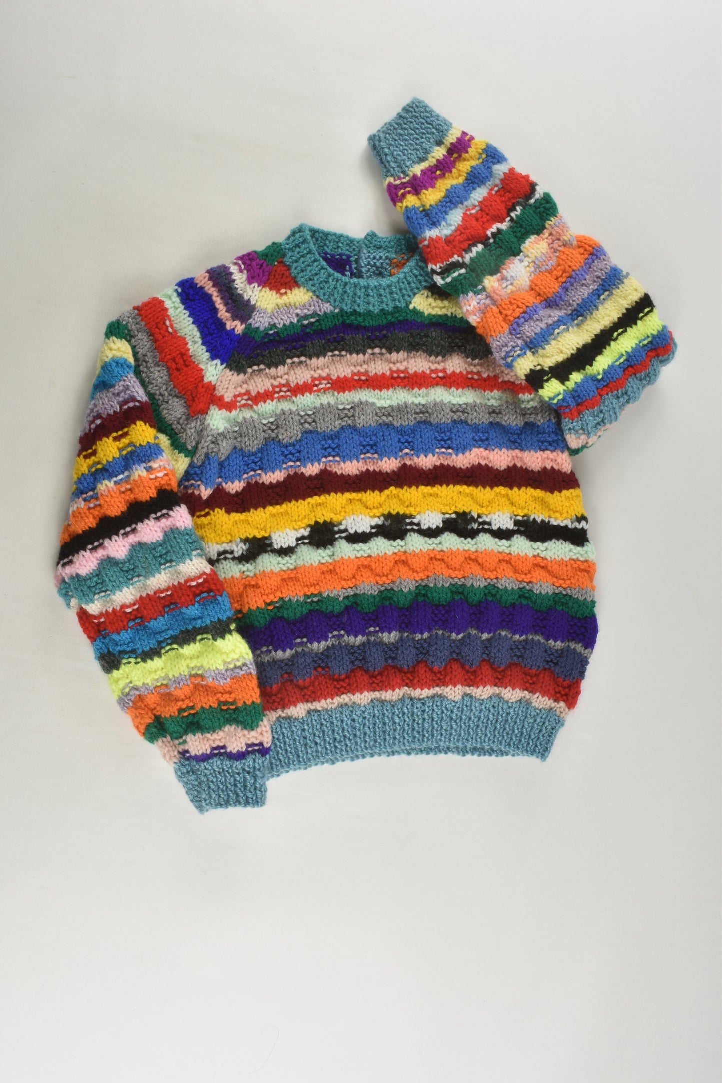 Handmade Size approx 4 Knit Jumper