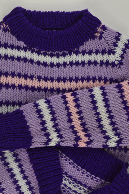 Handmade Size approx 4 Knitted Jumper
