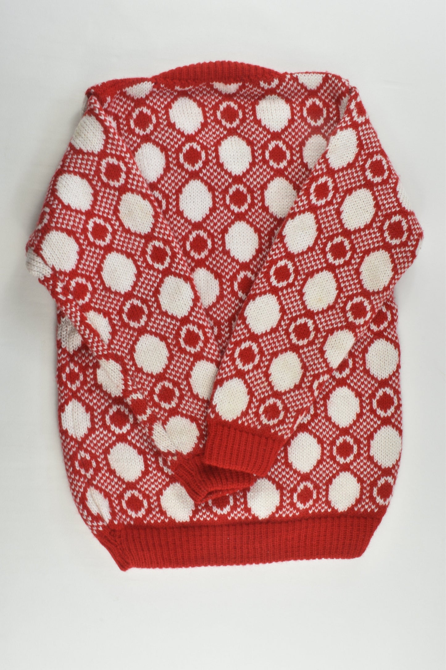 Handmade Size approx 5-6 Knitted Jumper