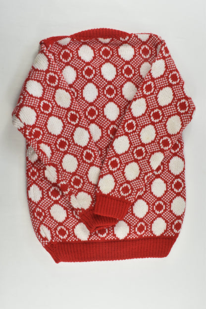 Handmade Size approx 5-6 Knitted Jumper