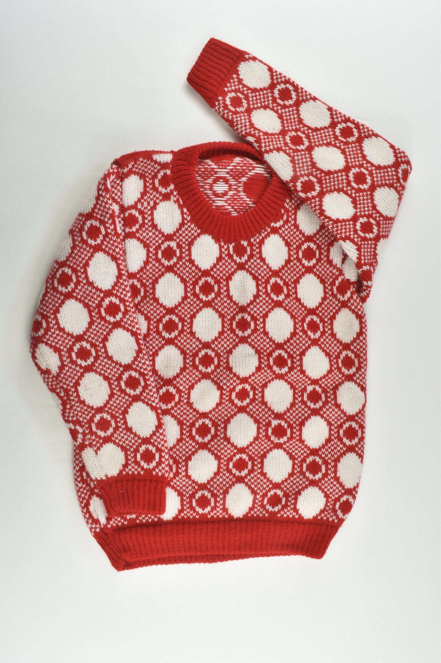 Handmade Size approx 5-6 Knitted Jumper