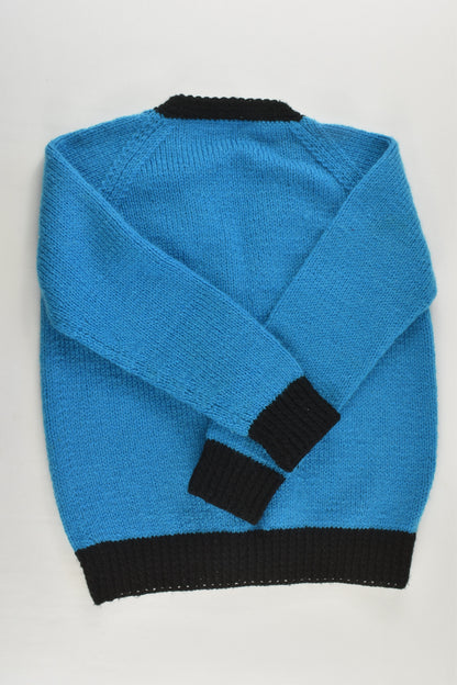 Handmade Size approx 5 Knitted Cardigan