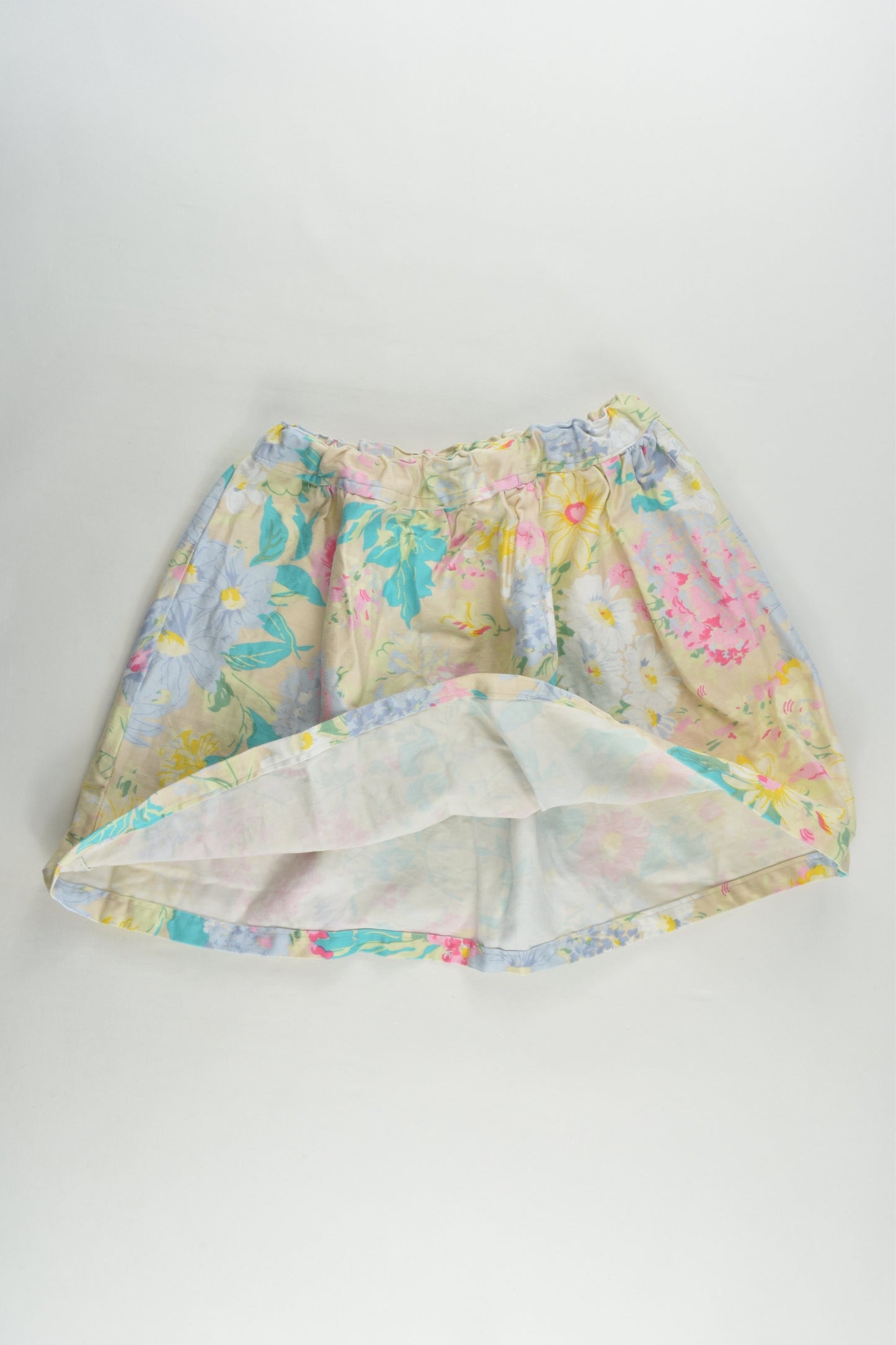Handmade Size approx 6-8 Floral Skirt