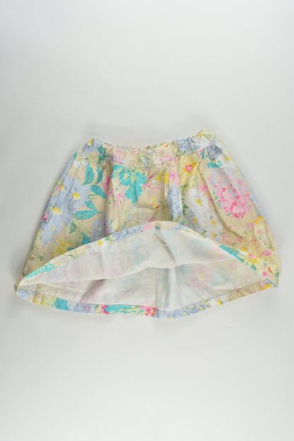 Handmade Size approx 6-8 Floral Skirt