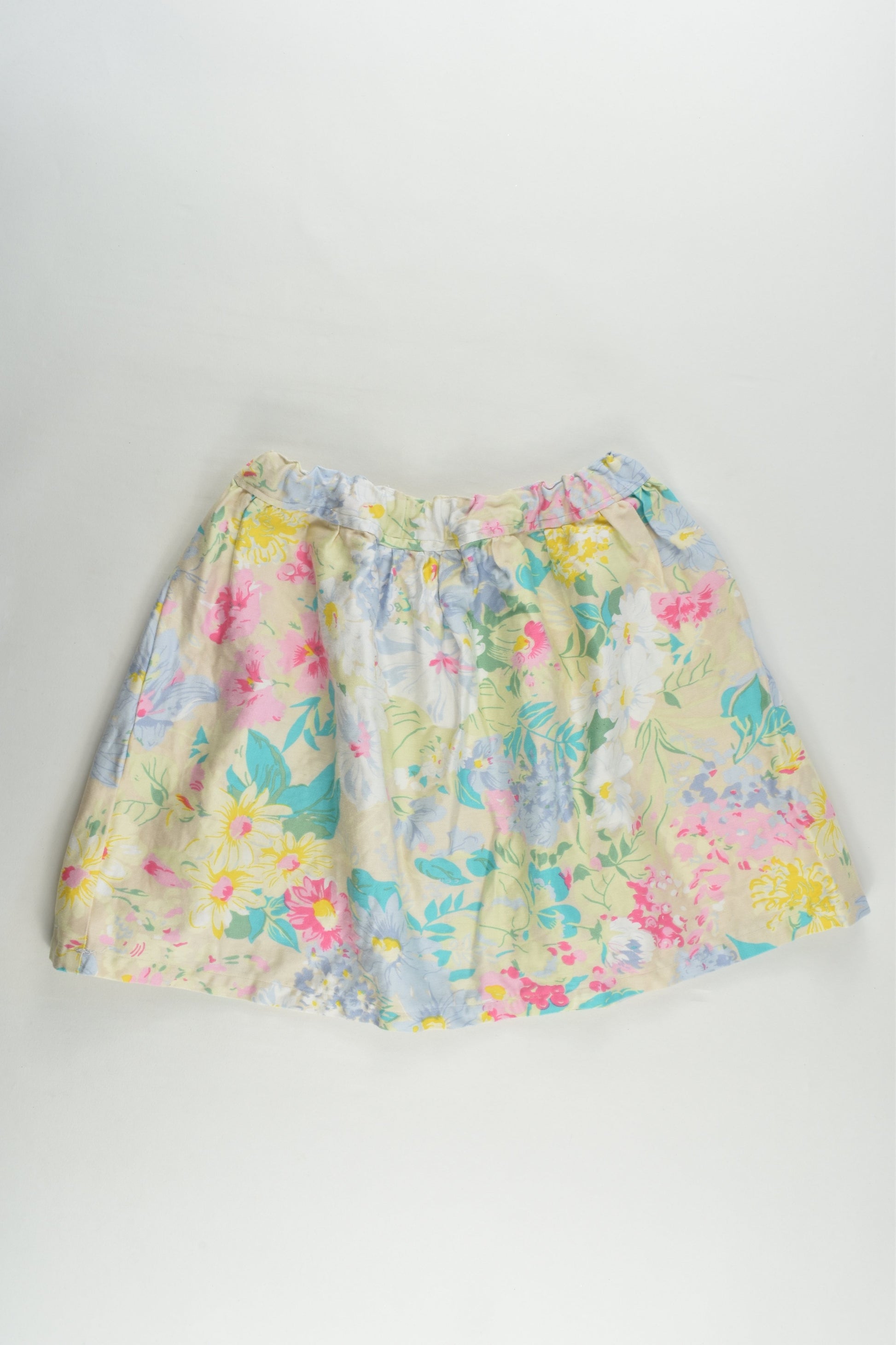 Handmade Size approx 6-8 Floral Skirt