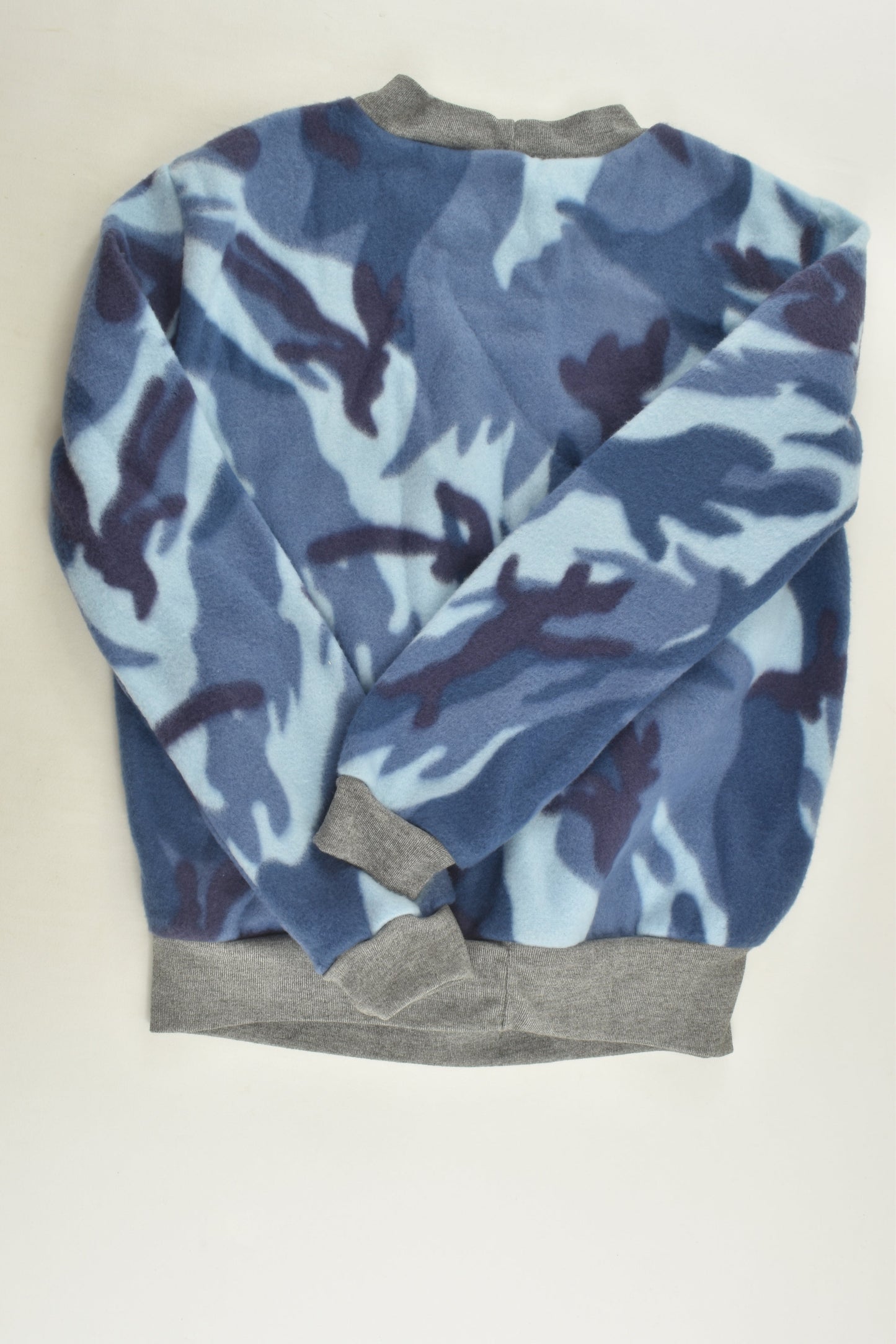 Handmade Size approx 8 Camouflage Fleece Jumper