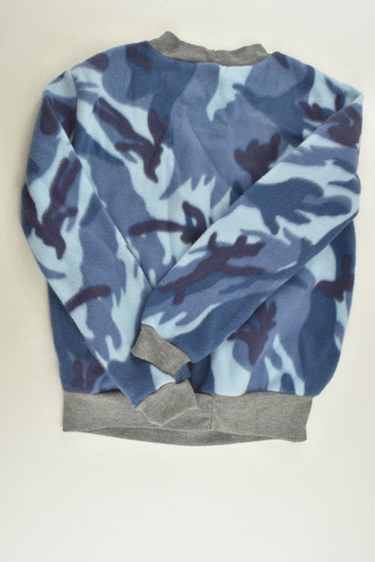 Handmade Size approx 8 Camouflage Fleece Jumper