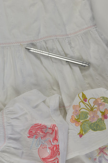 Handmade Size approx 8 Embroidery Dress