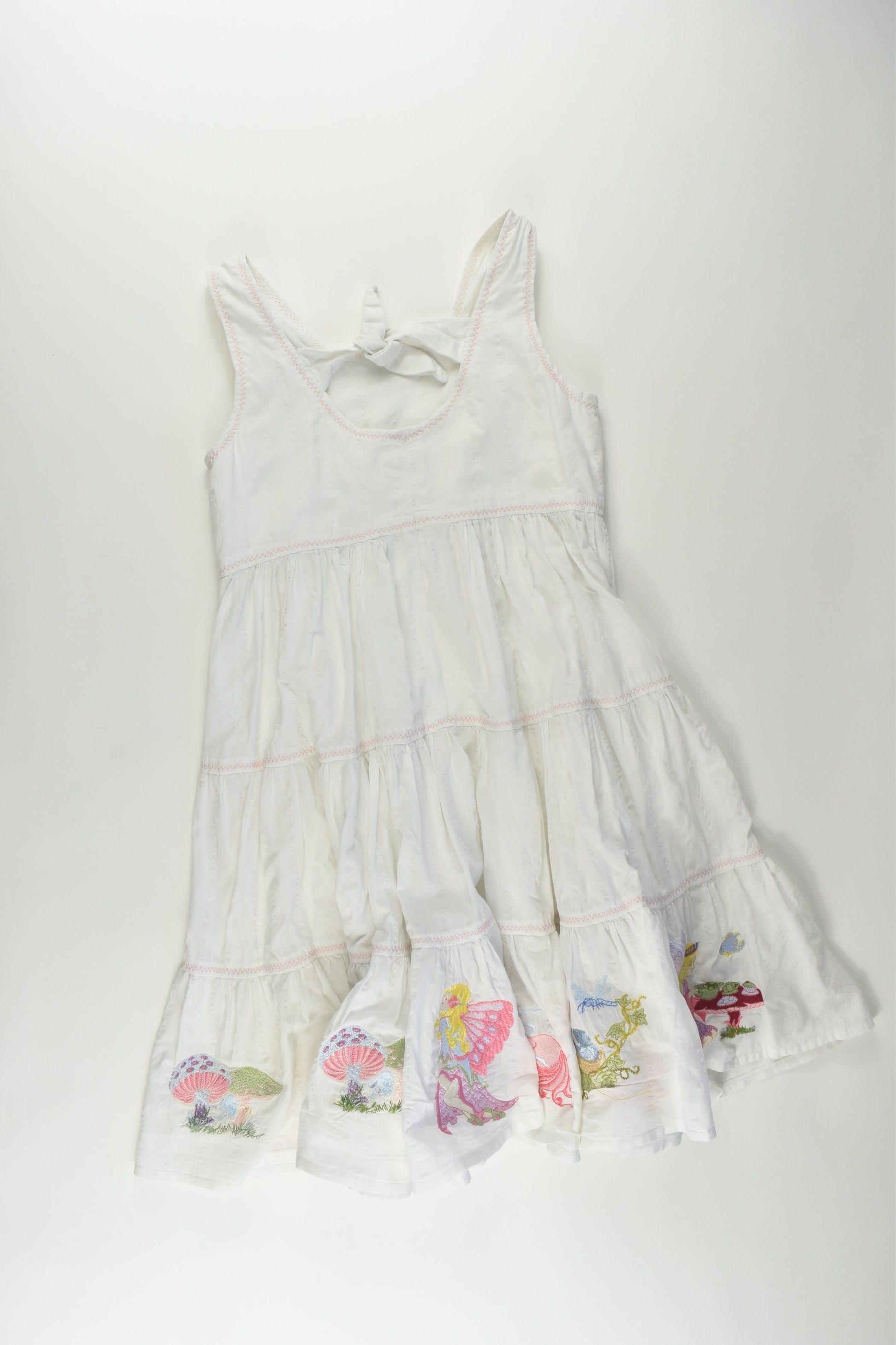 Handmade Size approx 8 Embroidery Dress