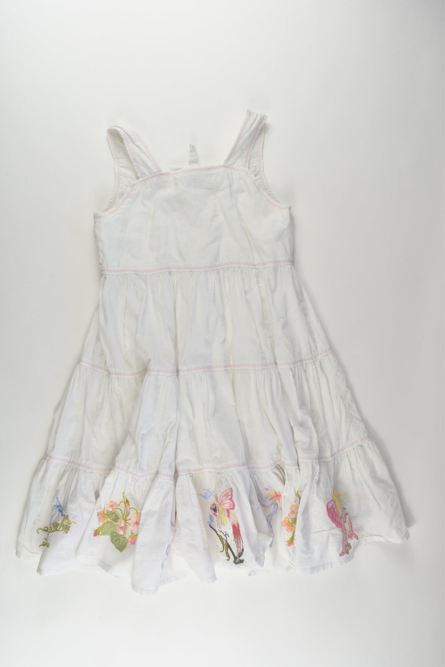 Handmade Size approx 8 Embroidery Dress