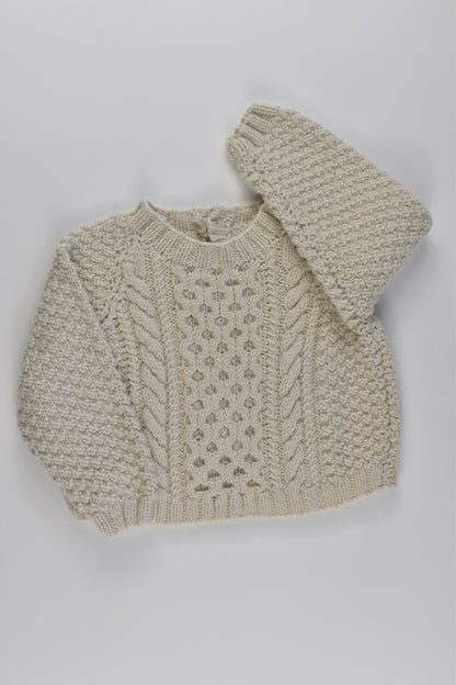 Handmade size approx 1 Knit Jumper