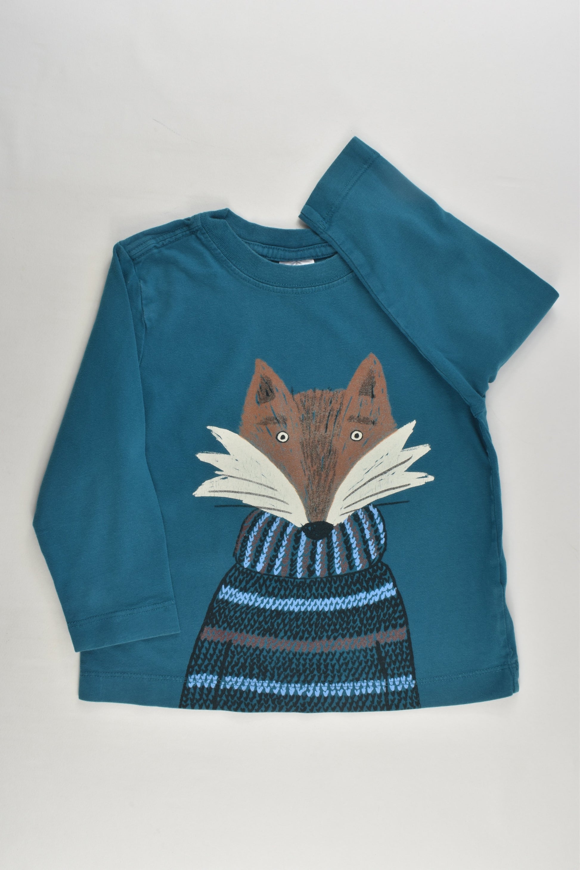 Hanna Andersson Size 2-3 (90 cm) Fox Top