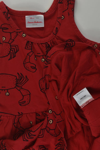 Hanna Andersson Size 3-4 (100 cm) Crab Dress