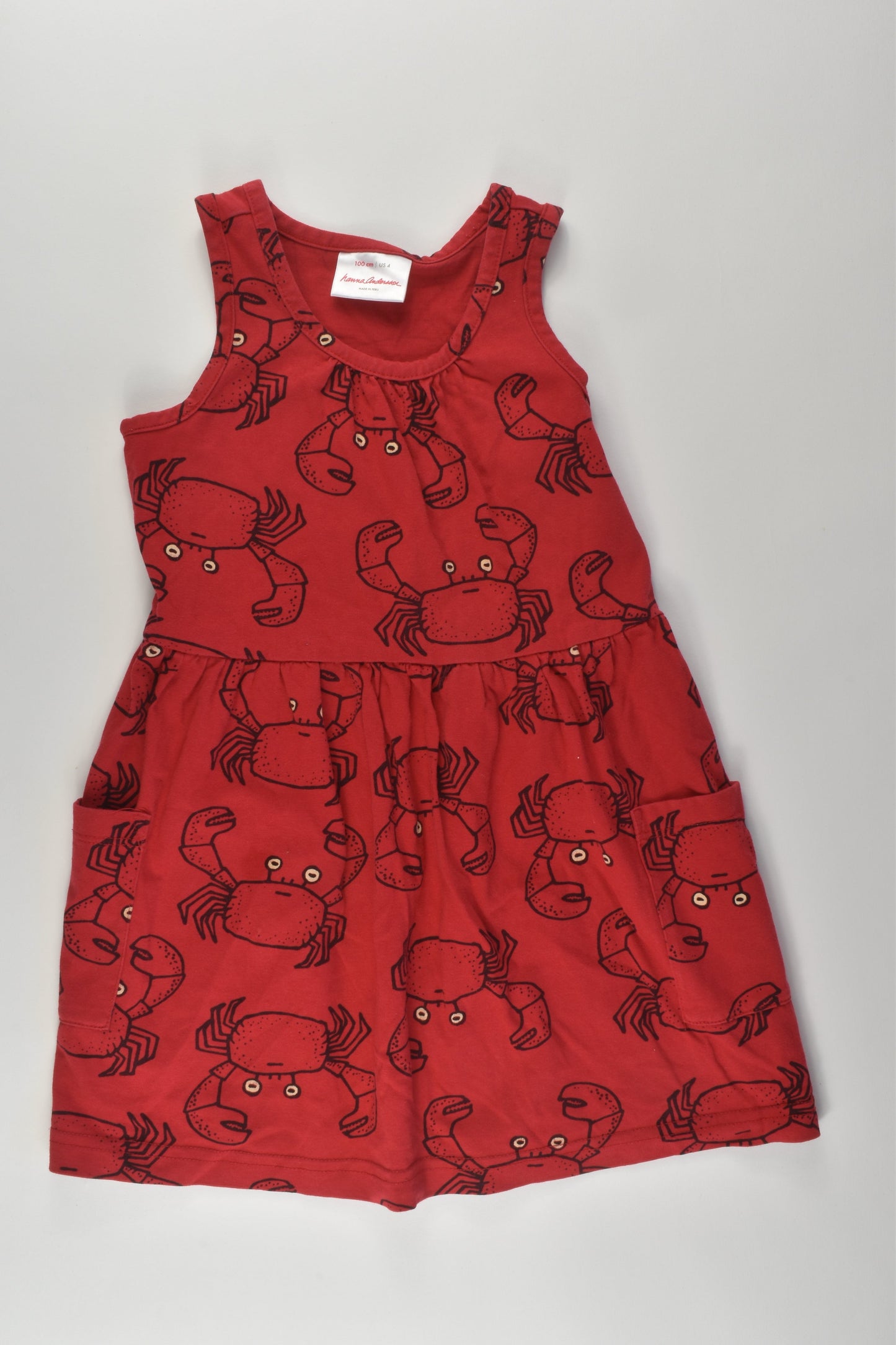 Hanna Andersson Size 3-4 (100 cm) Crab Dress