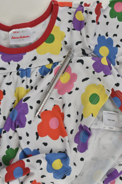 Hanna Andresson Size 6-7 (120 cm) Floral Dress