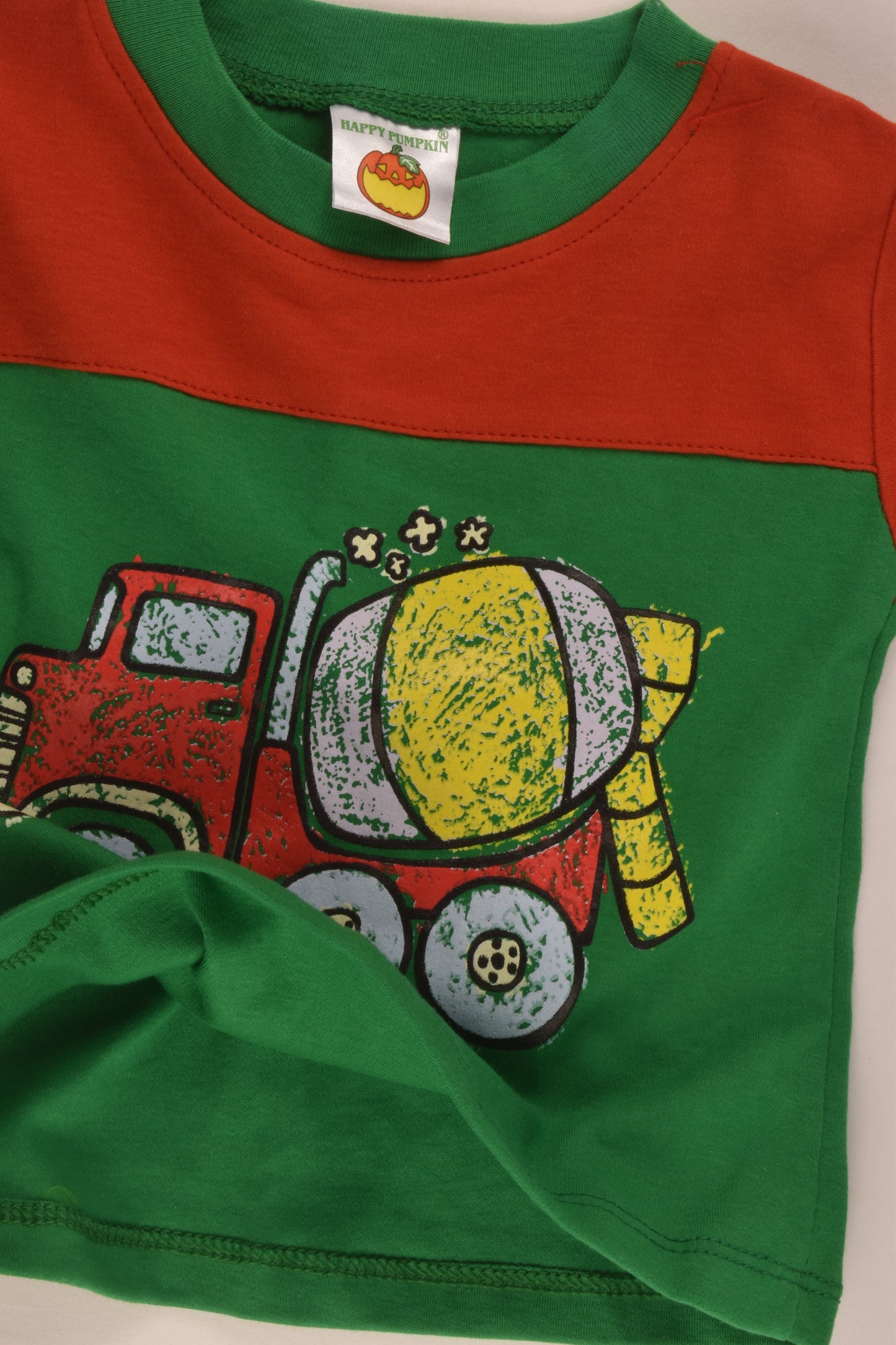 Happy Pumpkin Size 0 Truck T-shirt